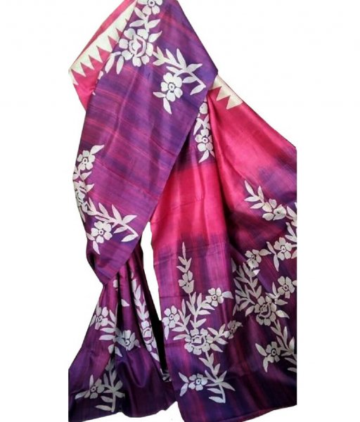 Bishnupuri Silk Saree